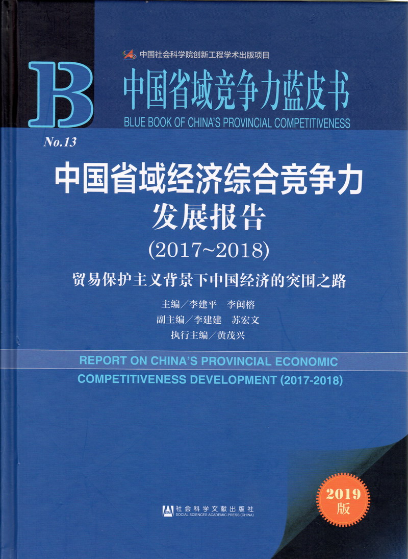 www.看操熟女逼中国省域经济综合竞争力发展报告（2017-2018）